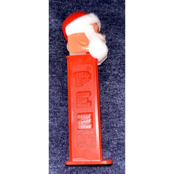Vintage Pez Dispenser Santa Claus Open Eyes & Feet Christmas - Picture 2 of 3